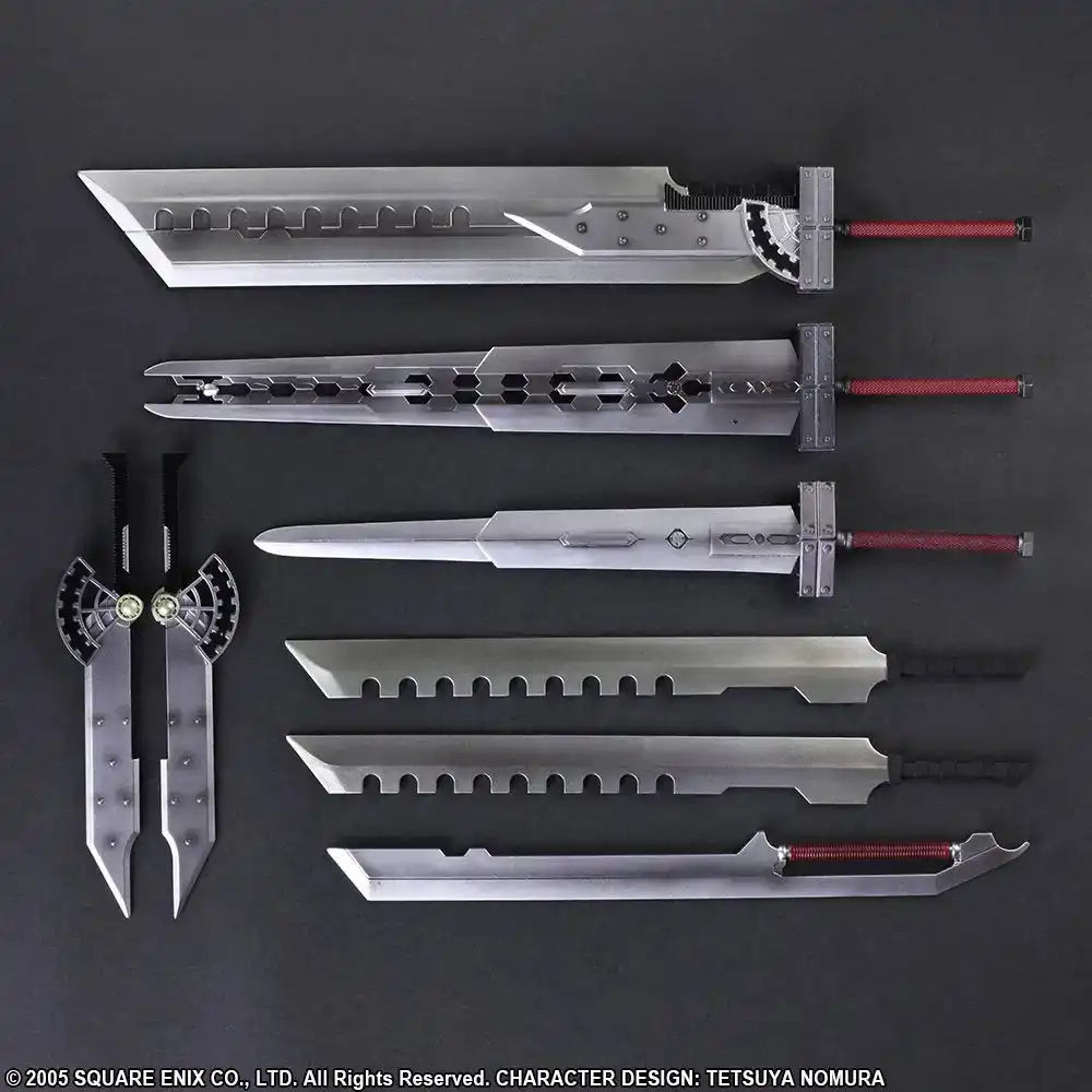 Play Arts Kai Final Fantasy Vii Advent Children Cloud Strife Fenrir Pvc Painted Action Figure- Japan Figure Store - #1 Bring To You The Best Japanese Goods
