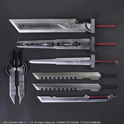 Play Arts Kai Final Fantasy Vii Advent Children Cloud Strife Fenrir Pvc Painted Action Figure- Japan Figure Store - #1 Bring To You The Best Japanese Goods