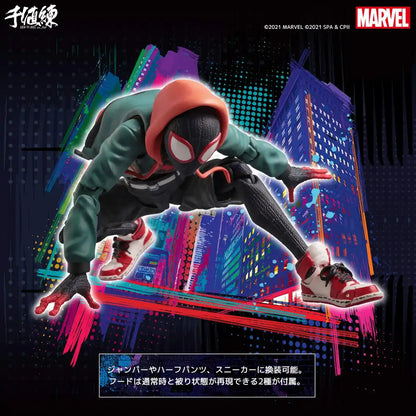 Sentinel Spider-Man Miles Morales Action Figure Re-Release December 2023- Japan Figure Store - #1 Bring To You The Best Japanese Goods
