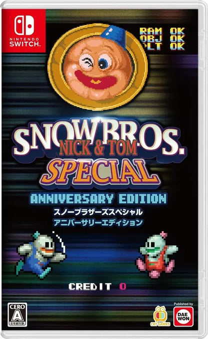 Daewon Media Snow Bros Nick Tom Special Anniversary Edition Switch