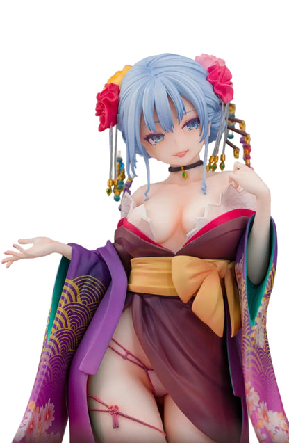 Daiki Kogyo Master and Servant Ecstasy Shion Oiran Ver Figure