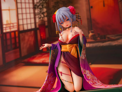 Daiki Kogyo Master and Servant Ecstasy Shion Oiran Ver Figure