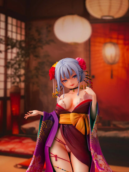 Daiki Kogyo Master and Servant Ecstasy Shion Oiran Ver Figure