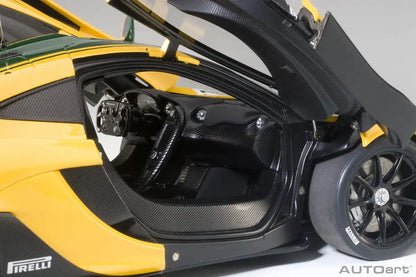Autoart 1/18 McLaren P1 GTR Yellow/Green- Japan Figure Store - #1 Bring To You The Best Japanese Goods