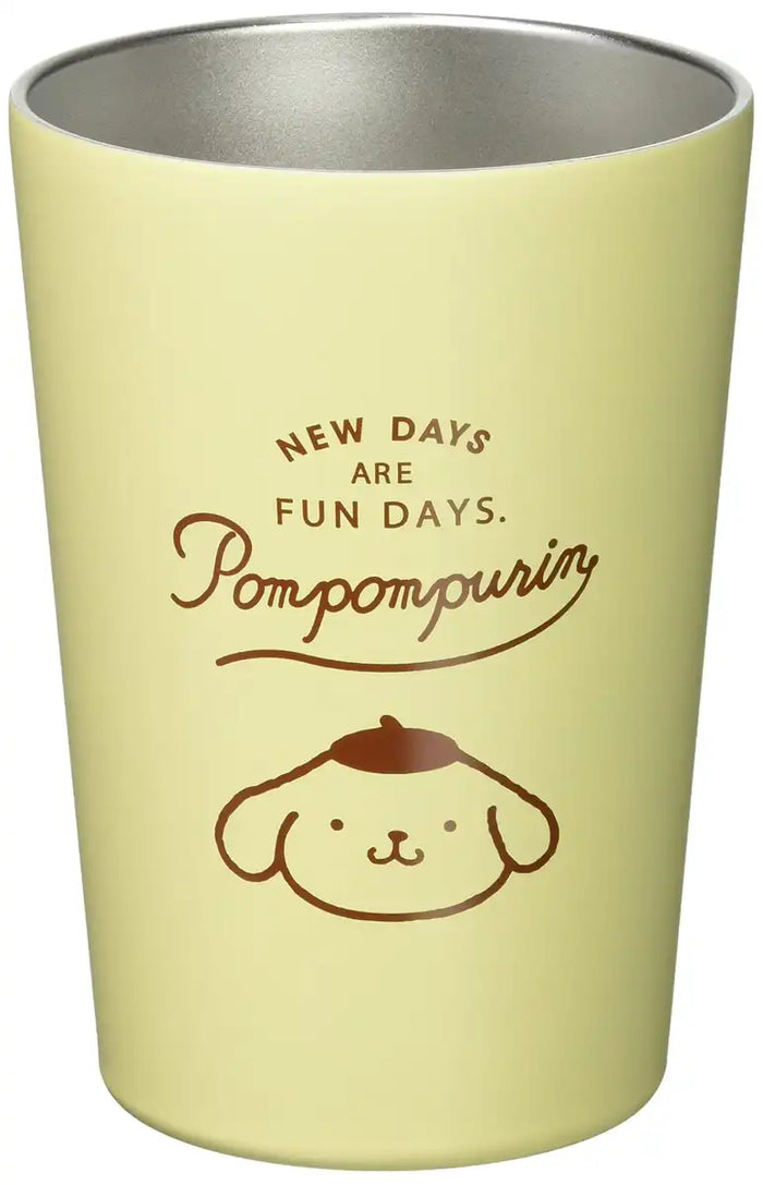 Sanrio Stainless Tumbler Pom Pom Purin- Japan Figure Store - #1 Bring To You The Best Japanese Goods