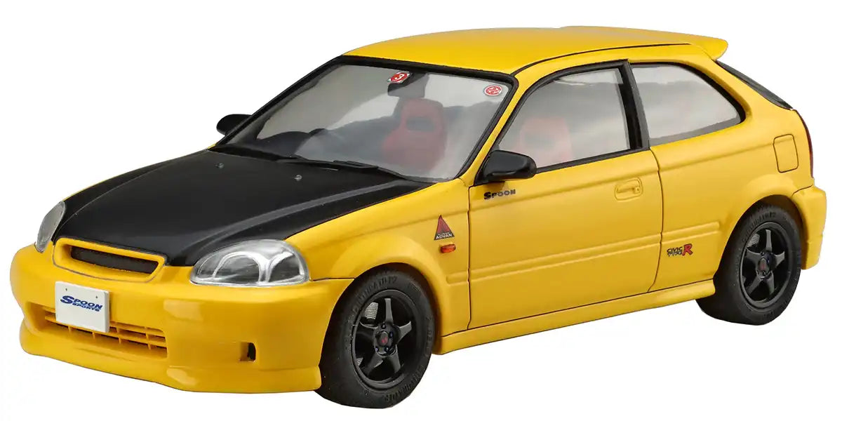 Fujimi Inch Up 1/24 No. 280 Spoon Civic Type R Ek9 Japanese Scale Car Model Kit- Japan Figure Store - #1 Bring To You The Best Japanese Goods