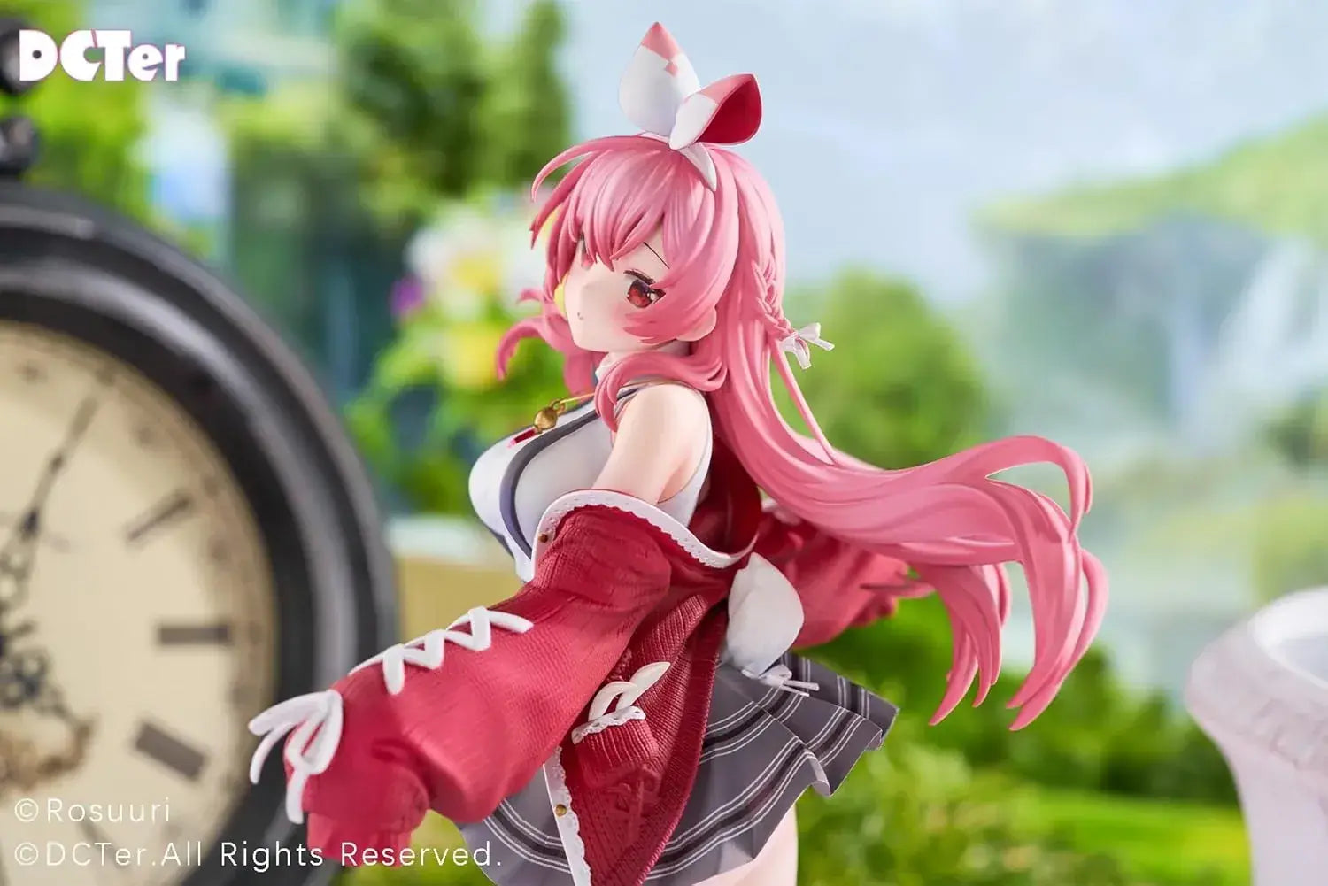 Dcter Studio White Rabbit Rosu 1 7 Scale PVC Figure