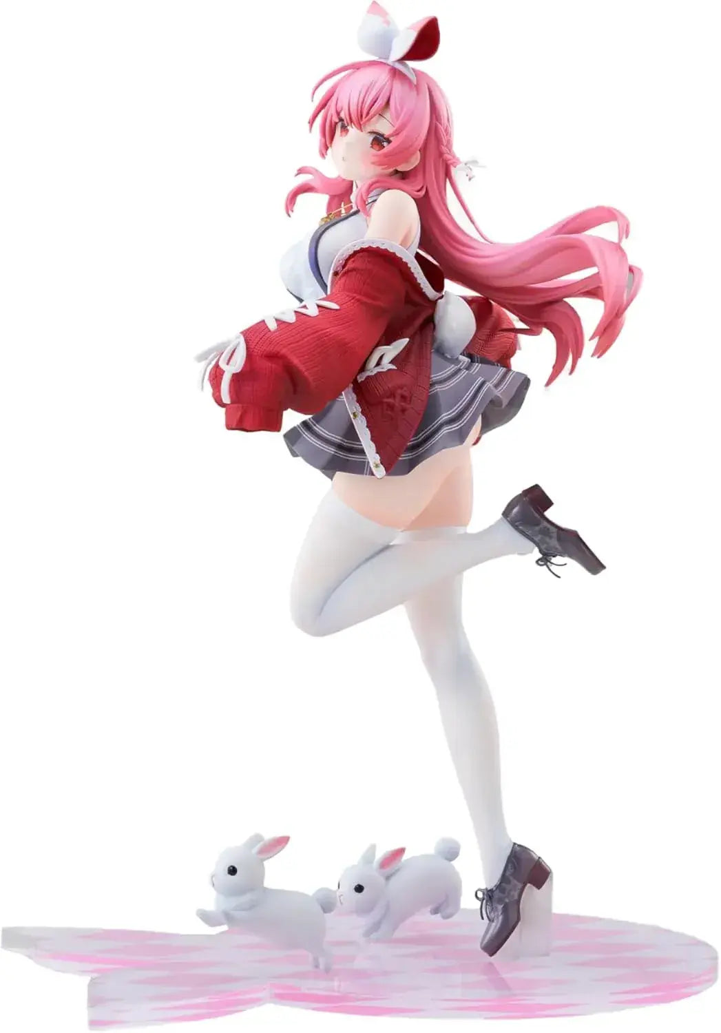 Dcter Studio White Rabbit Rosu 1 7 Scale PVC Figure