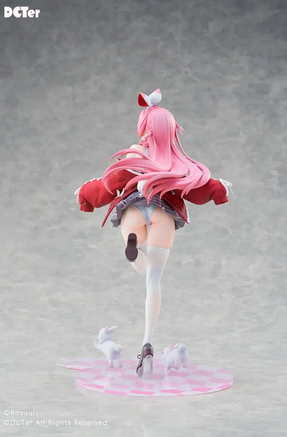 Dcter Studio White Rabbit Rosu 1 7 Scale PVC Figure