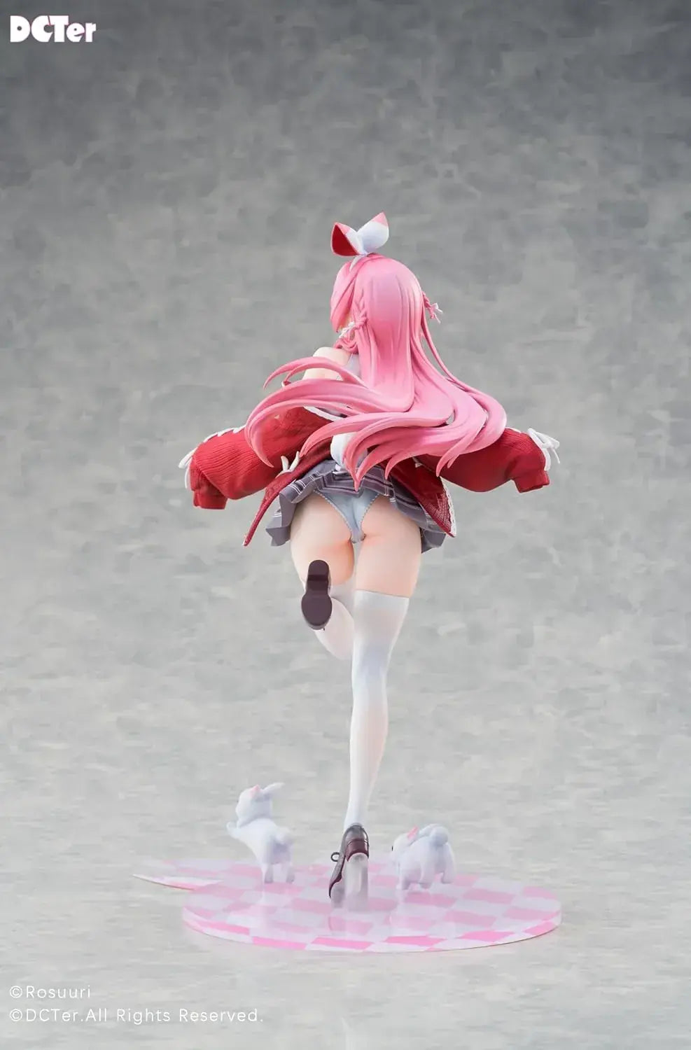 Dcter Studio White Rabbit Rosu 1 7 Scale PVC Figure
