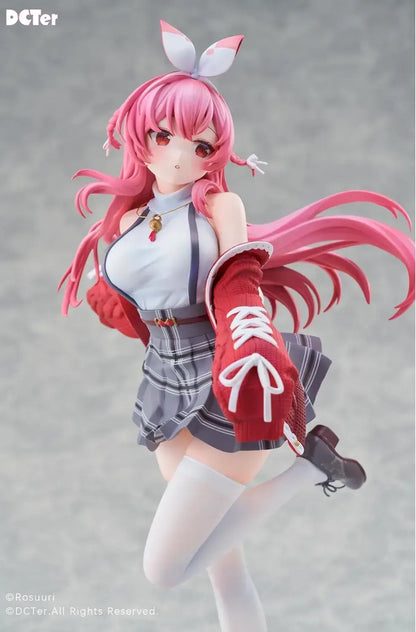 Dcter Studio White Rabbit Rosu 1 7 Scale PVC Figure