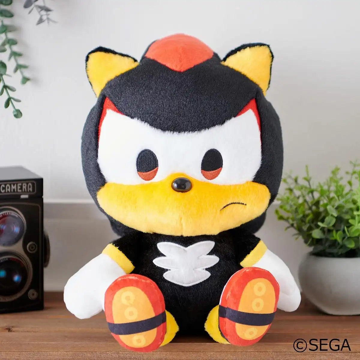 Sega Toys Sonic & Friends Shadow Plush Toy Medium Size