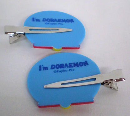 Hair Clip 2 Pcs Doraemon- Japan Figure Store - #1 Bring To You The Best Japanese Goods
