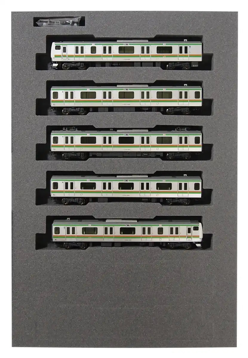 Kato N Gauge E233 Series 5-Car Railway Model Train Set 3000 Series Takasaki-Utsunomiya Line- Japan Figure Store - #1 Bring To You The Best Japanese Goods