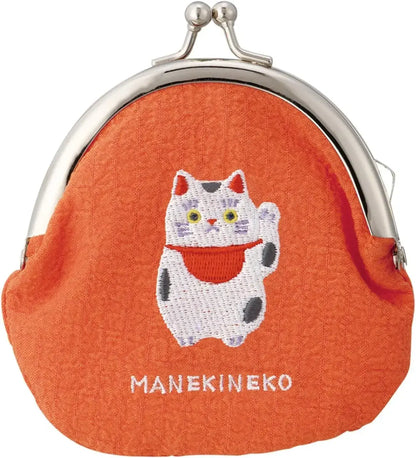 Decole Embroidered Coin Purse Pouch
