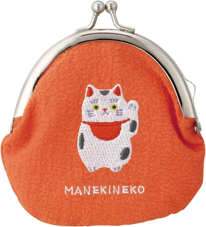 Decole Embroidered Coin Purse Pouch