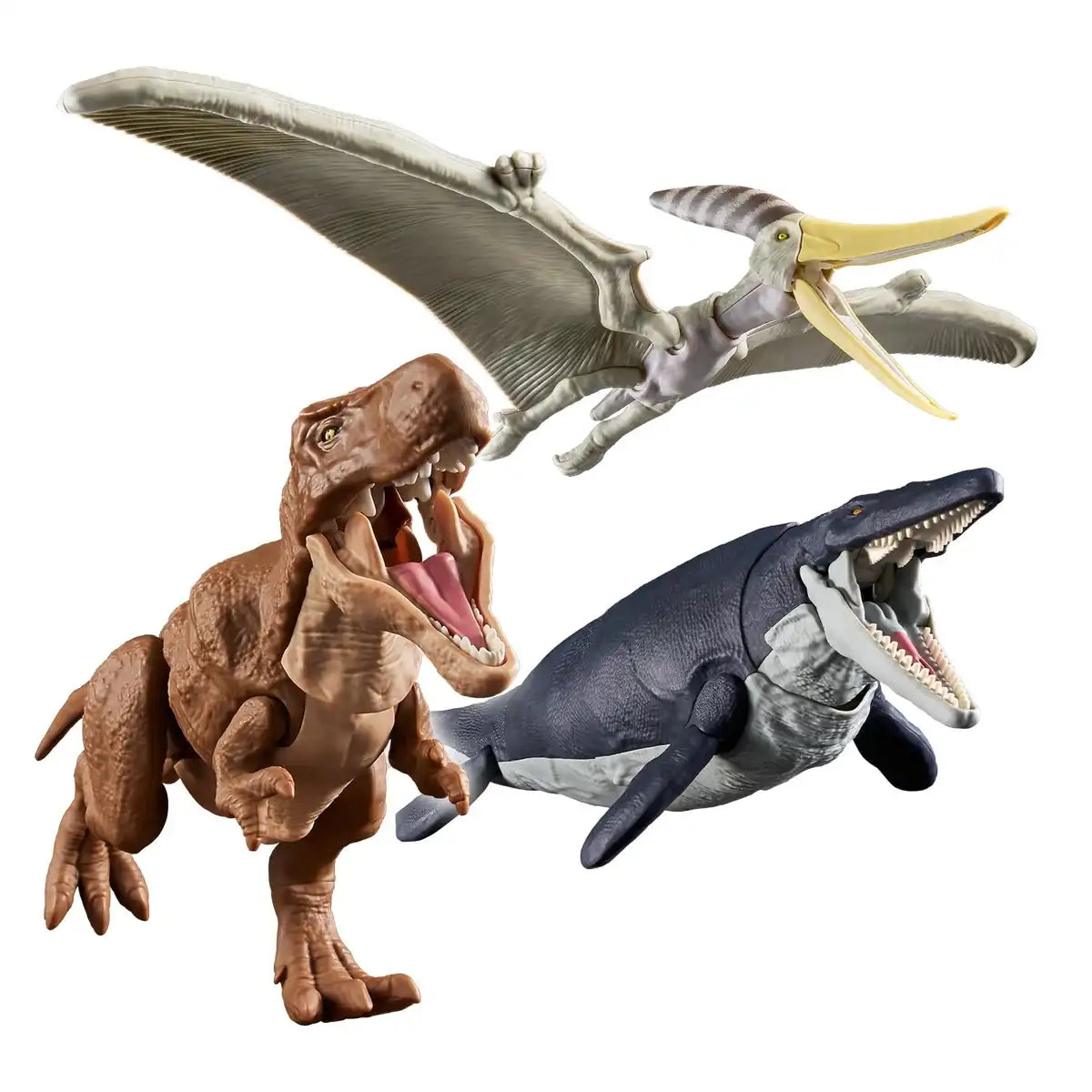 Bandai Plannosaurus Dinosaur Set: Land Sea and Air Adventure Pack- Japan Figure Store - #1 Bring To You The Best Japanese Goods