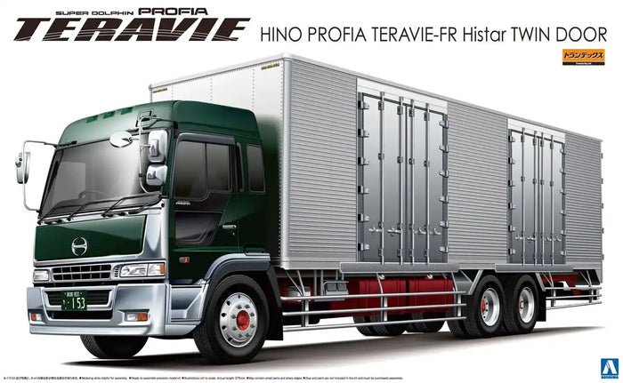 Aoshima Bunka Kyozai 1/32 Heavy Freight Series No. 13 Hino Profia Telavi Fr High Star W Kannon Door Plastic Model- Japan Figure Store - #1 Bring To You The Best Japanese Goods