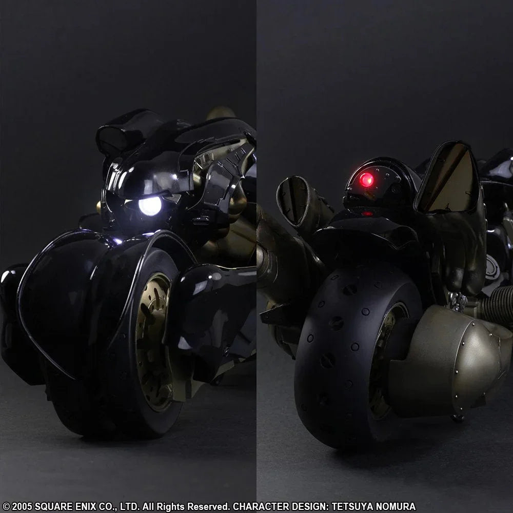 Play Arts Kai Final Fantasy Vii Advent Children Cloud Strife Fenrir Pvc Painted Action Figure- Japan Figure Store - #1 Bring To You The Best Japanese Goods