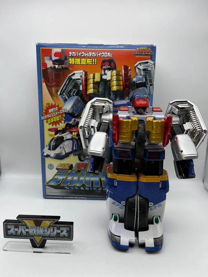 Bandai Special Transformation DX Deca Bike Robot Collectible