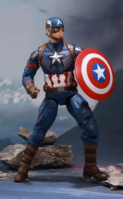 Doyusha Captain America Action Figure Infinity Action C Series