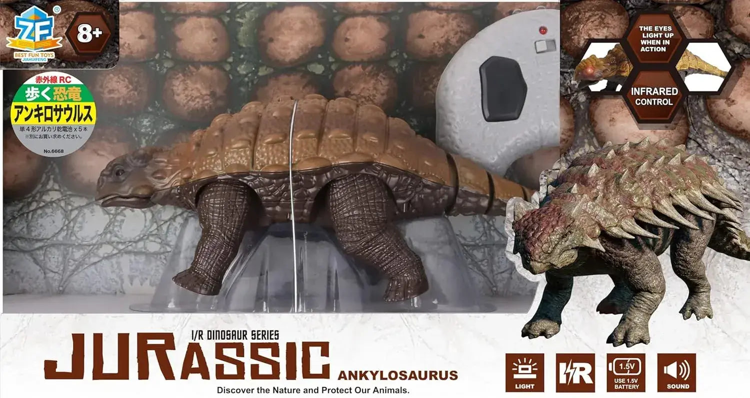 Doyusha Infrared RC Walking Ankyosaurus Electric Dinosaur