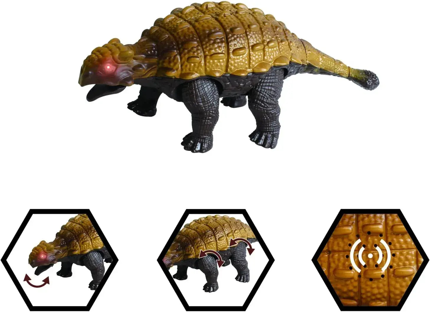 Doyusha Infrared RC Walking Ankyosaurus Electric Dinosaur