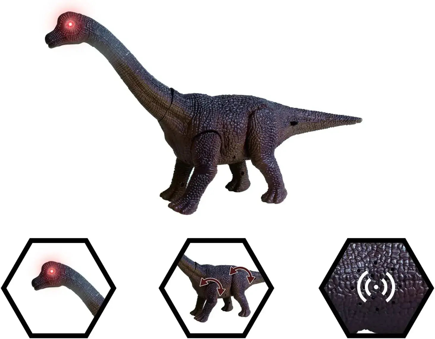 Doyusha Infrared RC Walking Brachiosaurus Dinosaur
