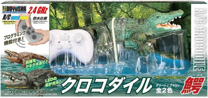 Doyusha RC Crocodile Brown Electric Radio Control