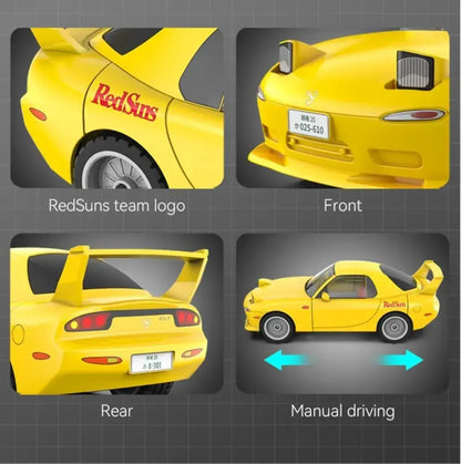 Doyusha RX7 FD3S Initial D Takahashi 1 35 Scale Kit