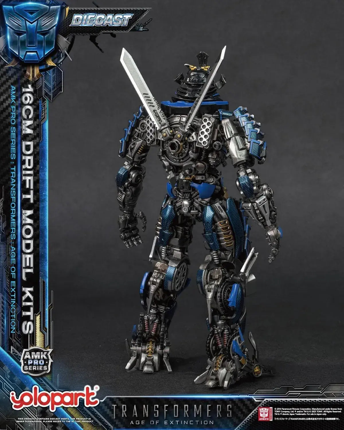 Doyusha Transformers Age of Lost AMK PRO Drift Painted Plastic Model