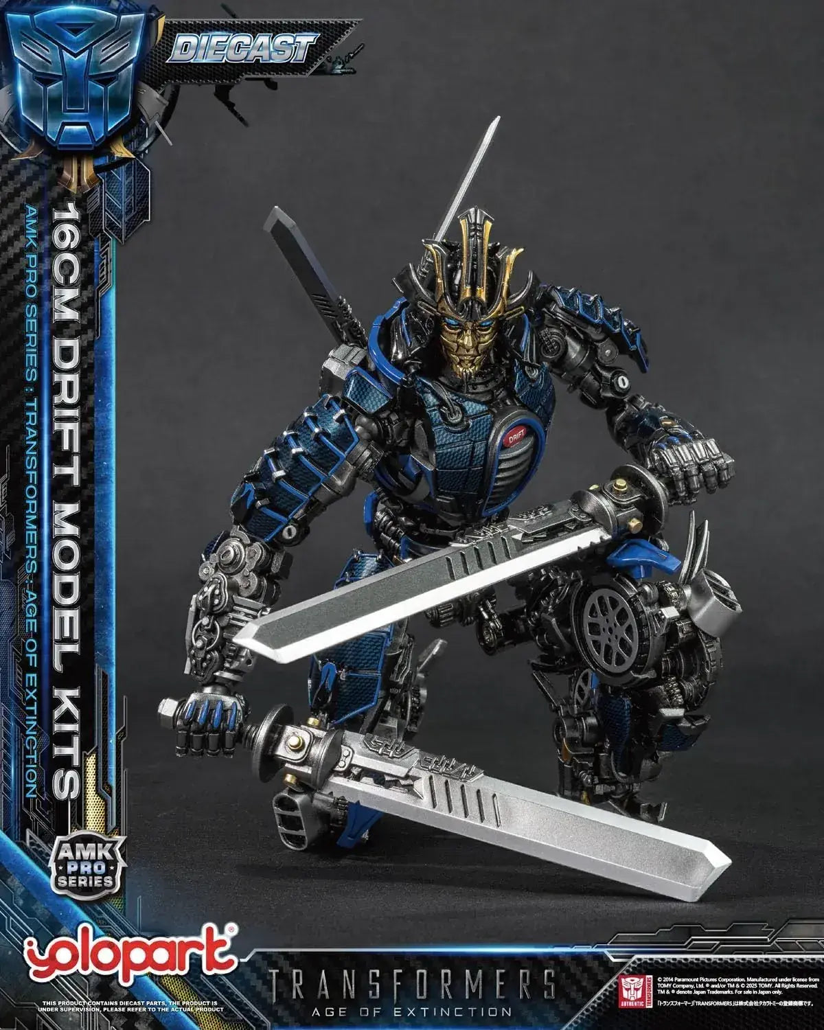 Doyusha Transformers Age of Lost AMK PRO Drift Painted Plastic Model