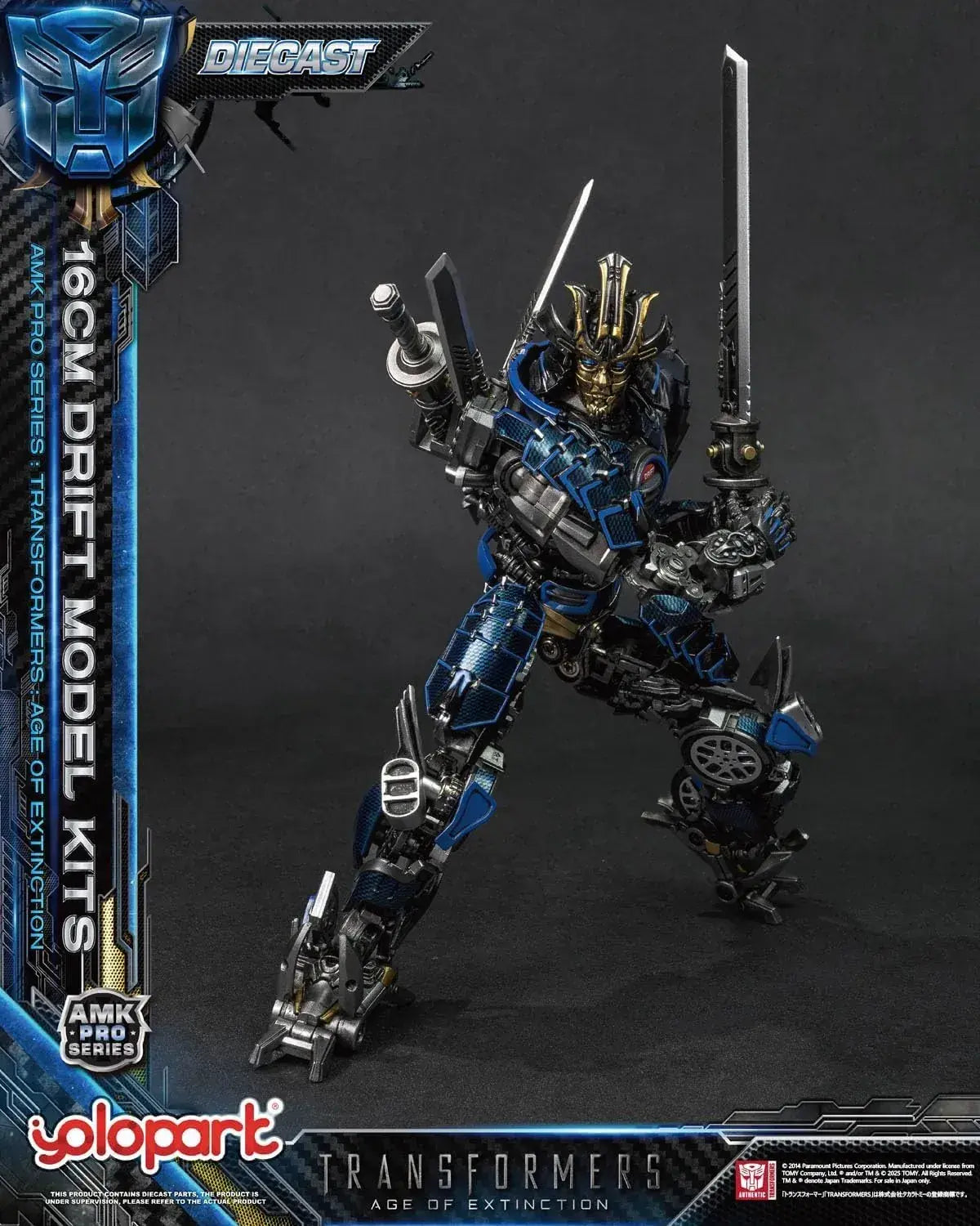 Doyusha Transformers Age of Lost AMK PRO Drift Painted Plastic Model