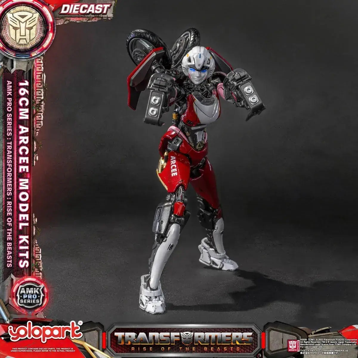 Doyusha Transformers Beast Awakens AMK PRO Painted Plastic Model