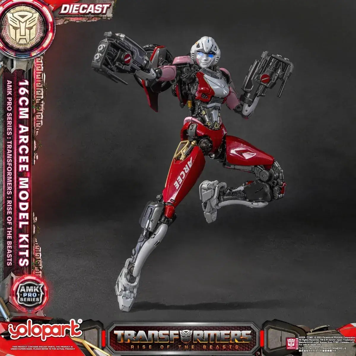 Doyusha Transformers Beast Awakens AMK PRO Painted Plastic Model