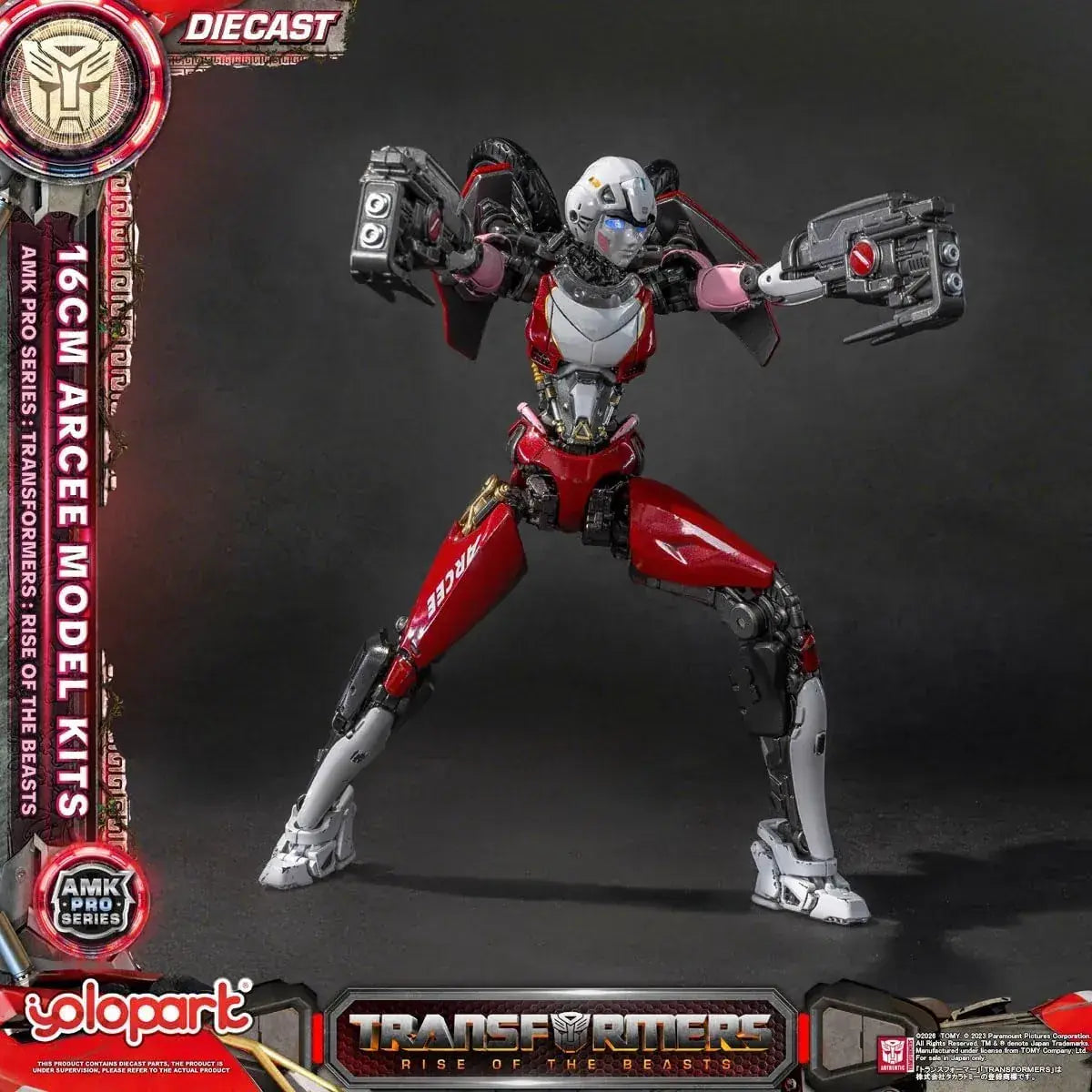 Doyusha Transformers Beast Awakens AMK PRO Painted Plastic Model