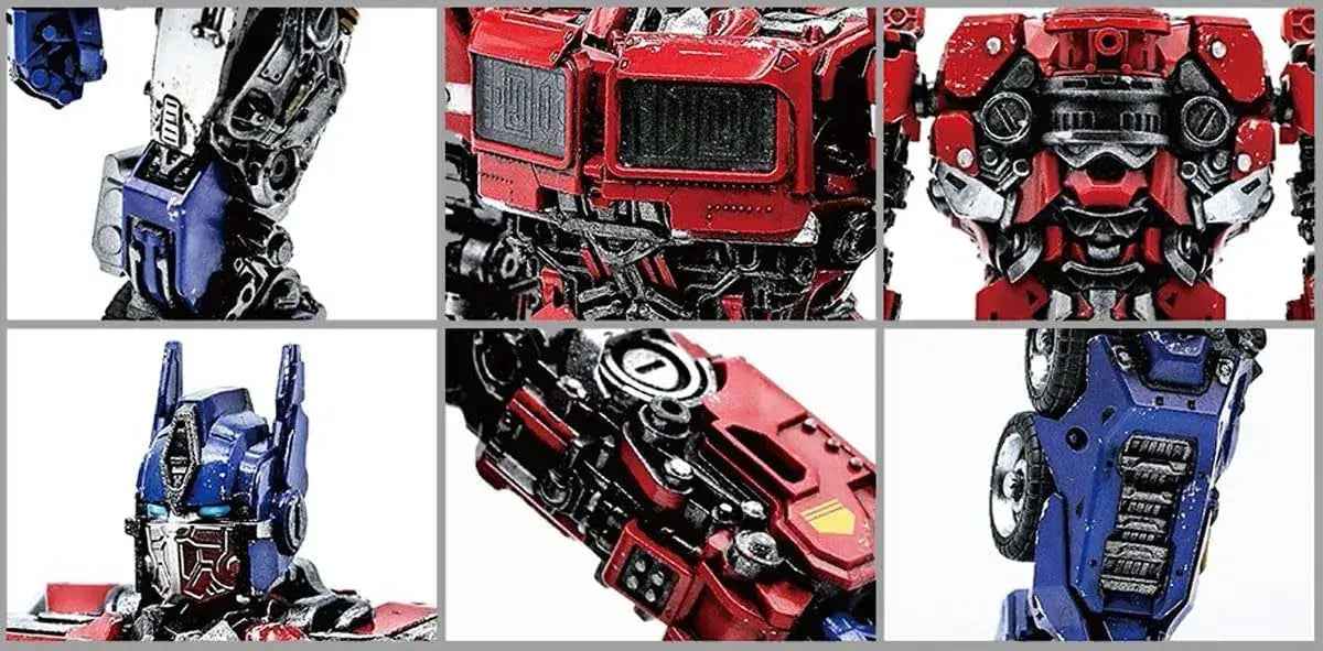 Doyusha Transformers Bumblebee Optimus Prime Plastic Model