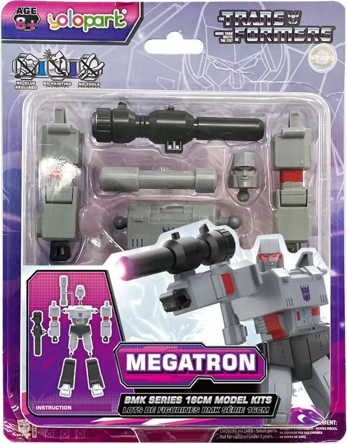 Doyusha Transformers G1 Megatron Painted Assembly Kit