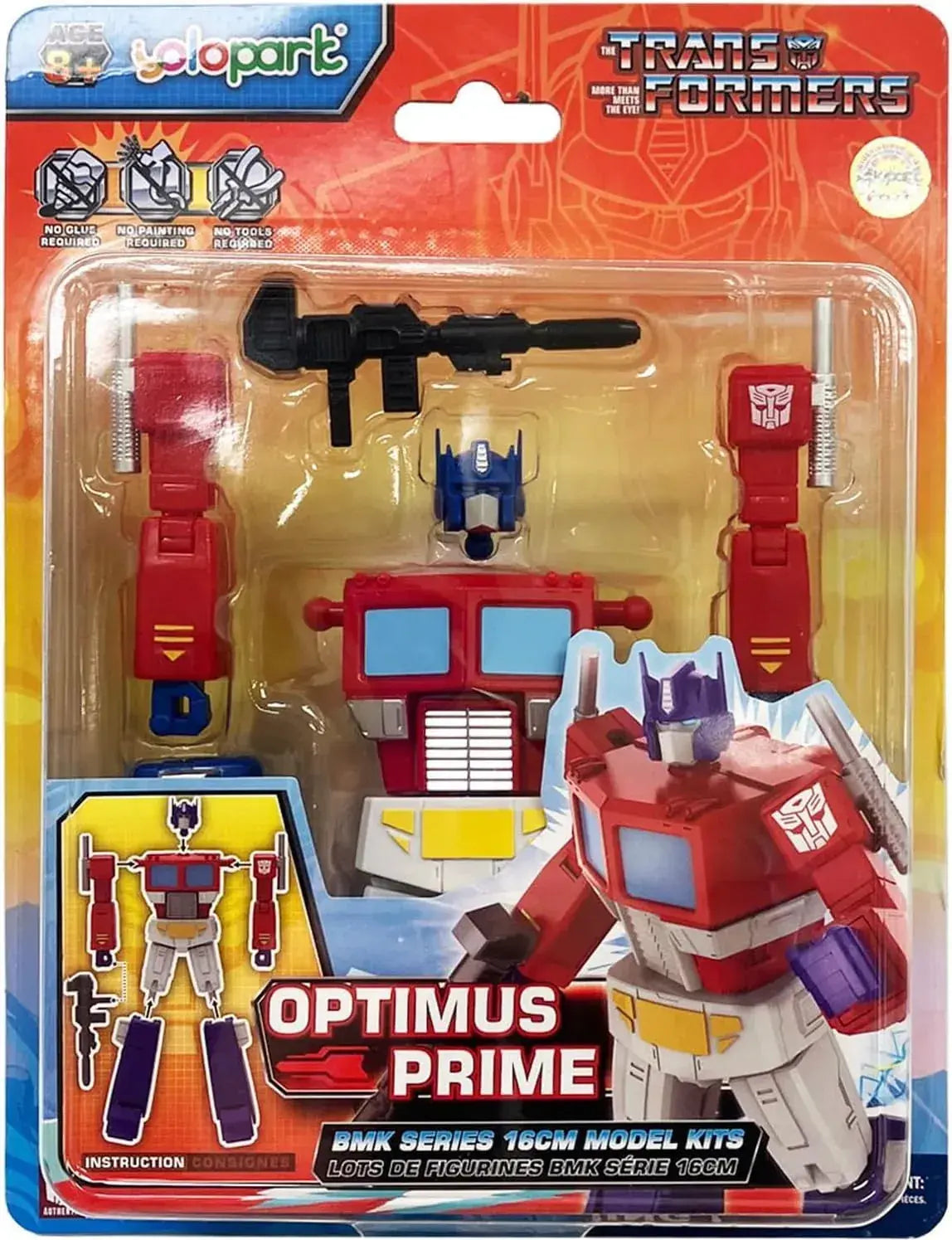 Doyusha Transformers G1 Optimus Prime Painted Kit 6.3in