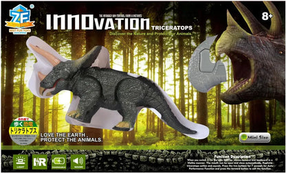Doyusha Walking Triceratops IR Remote Control Dinosaur