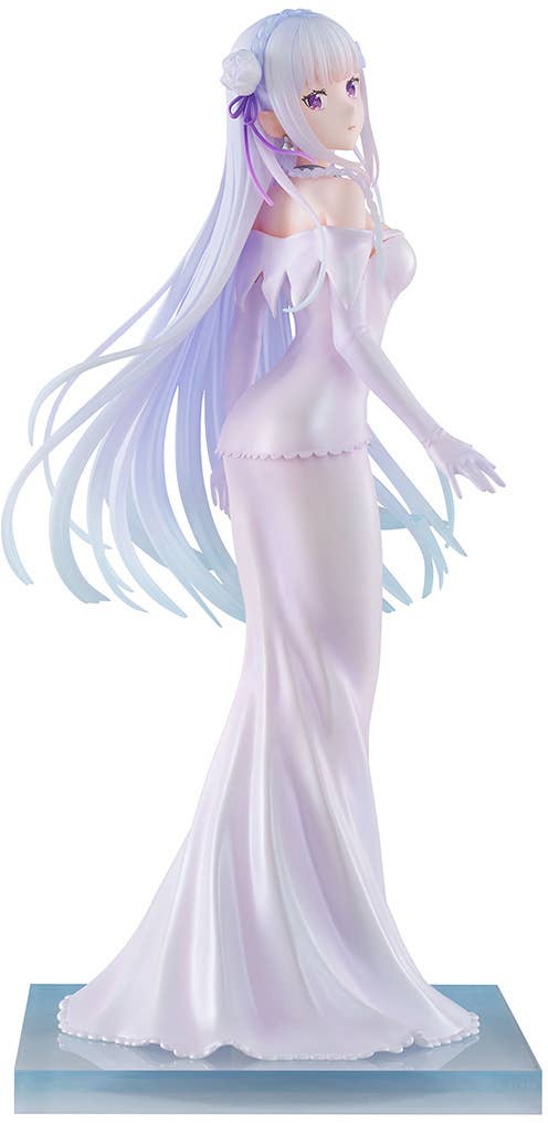 Design COCO Re:Zero Emilia Wedding Dress 1/7 Scale Figure 24.4cm
