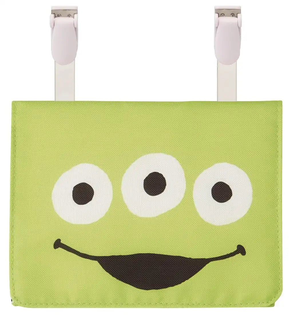 Skater Alien Face Disney Pocket Bag 11x14x3cm - Compact Outing Odkp1- Japan Figure Store - #1 Bring To You The Best Japanese Goods