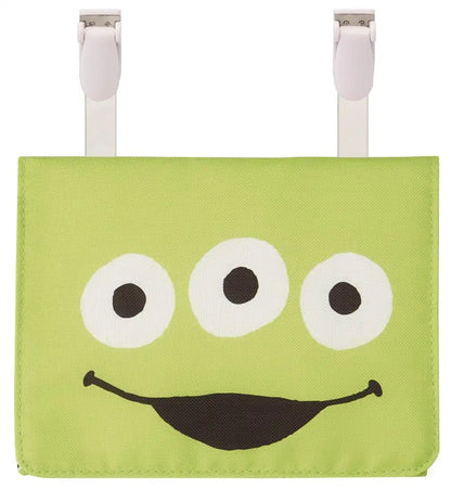 Skater Alien Face Disney Pocket Bag 11x14x3cm - Compact Outing Odkp1- Japan Figure Store - #1 Bring To You The Best Japanese Goods