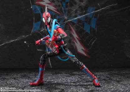 Tamashii Nations Spider-Punk Figure 6.9 Inch PVC ABS Pre-painted