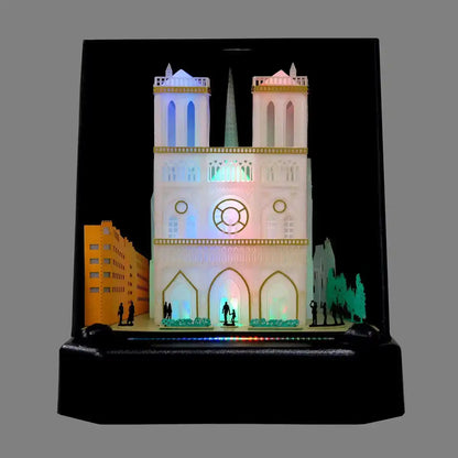KAWADA Pn-130 Papernano Notre Dame Cathedral- Japan Figure Store - #1 Bring To You The Best Japanese Goods