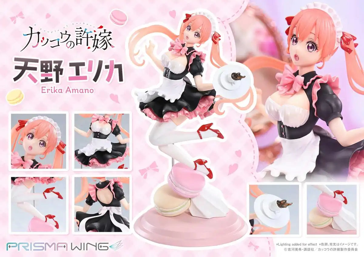 Figurine à l'échelle 1/7 de Amano Erika, la fiancée de Prisme Wing Cuckoo, de Prime 1 Studio.