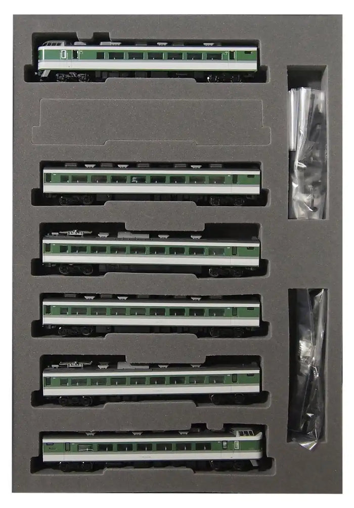 Tomytec Tomix 183 189 Series Asama Color Set - N Gauge N101 Formation Railway Model Train 92876- Japan Figure Store - #1 Bring To You The Best Japanese Goods