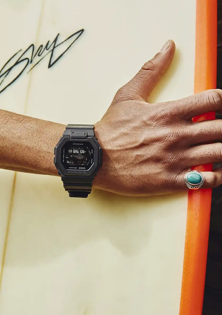 G-Shock G-Lide GBX-100NS-1JF Men's Black Digital Watch Durable