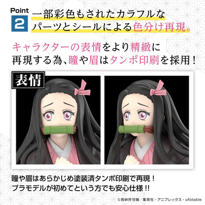 Bandai Spirits Nezuko Kamado Demon Slayer Model Kimetsu No Yaiba Color-Coded Plastic Figure- Japan Figure Store - #1 Bring To You The Best Japanese Goods