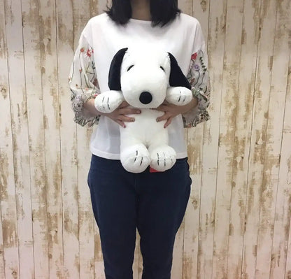 NAKAJIMA CORPORATION Plush Doll Hug Hug Snoopy M Black Tjn- Japan Figure Store - #1 Bring To You The Best Japanese Goods